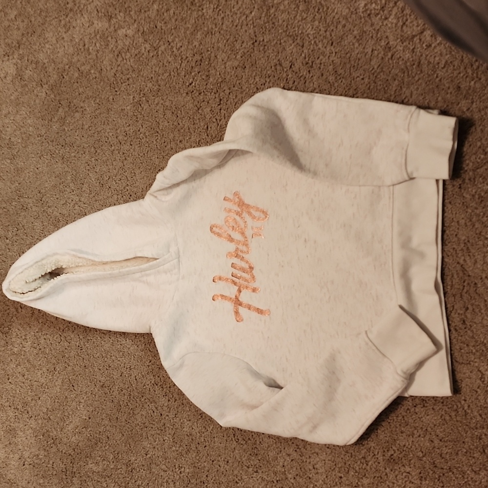Hurley Cream Fleece Hoodie